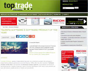 talentia software, top trade