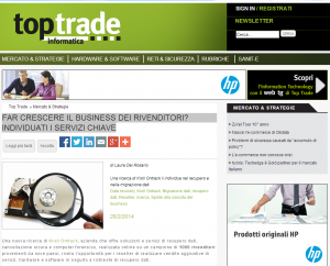 Kroll Ontrack, toptrade