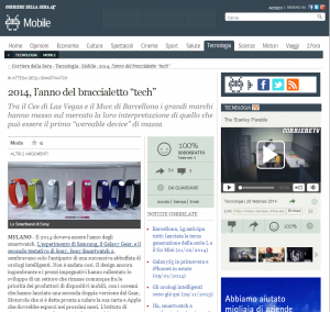 Up by Jawbone, corriere.it