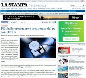 LaStampa.it, Kroll Ontrack