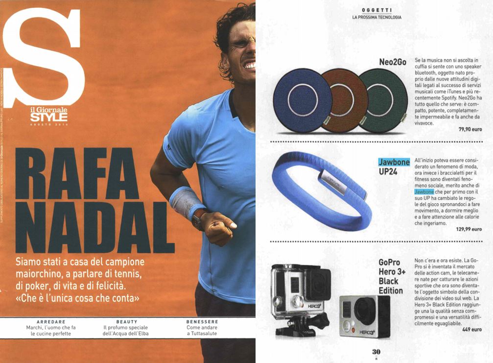 Il Giornale Style, UP by Jawbone
