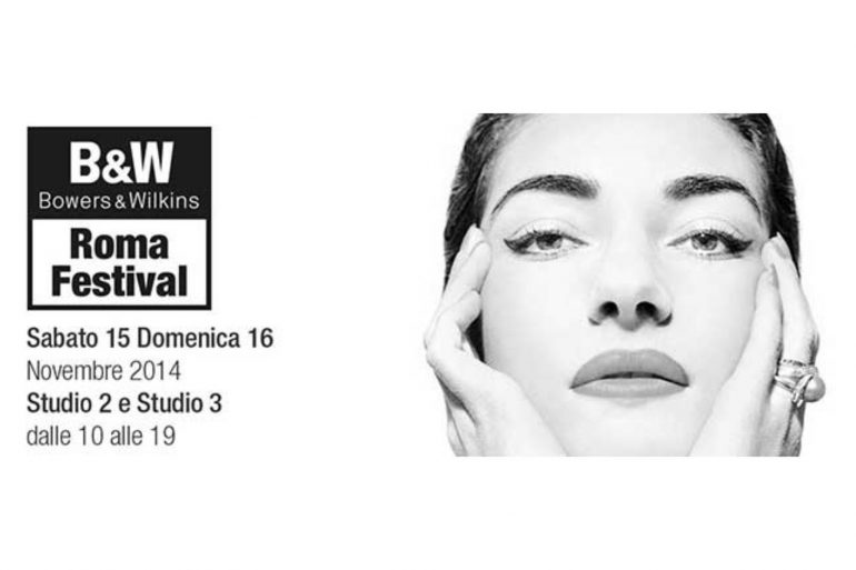 Bowers&Wilkins Roma Festival all'Auditorium Parco della Musica - 15/16 novembre 2014