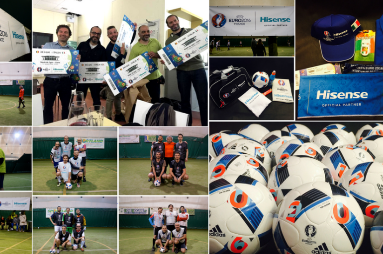 Torneo Hisense: un’occasione per vincere gli Europei di calcio 2016