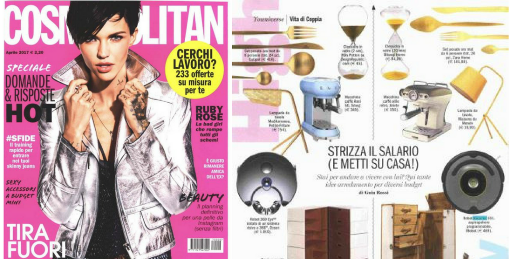 Roomba su Cosmopolitan