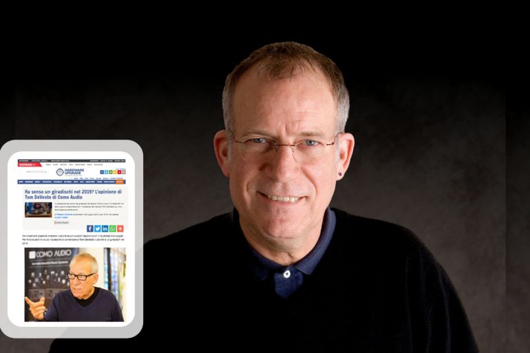 Tom Devesto, CEO and founder of Como Audio