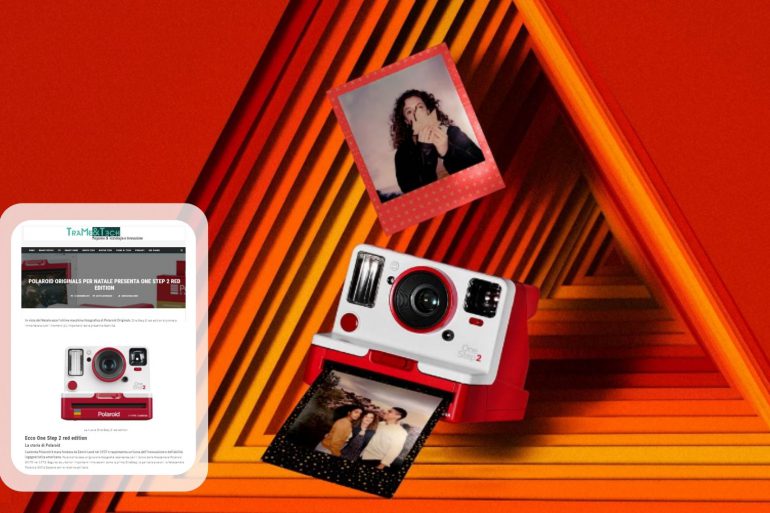 polaroid originals one step 2 red edition
