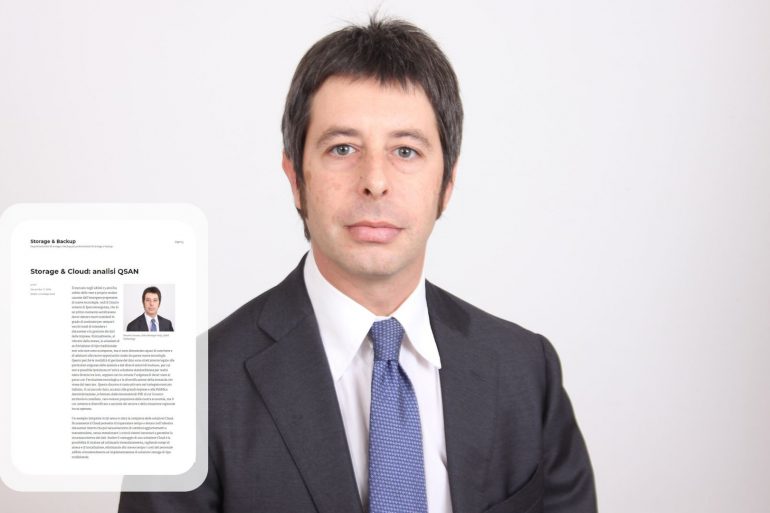 Simone Ceccano, Sales Manager Italy di QSAN Technology