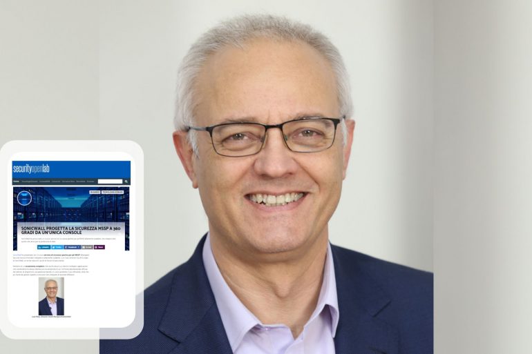 Luis Fisas, Director South Europe di SonicWall