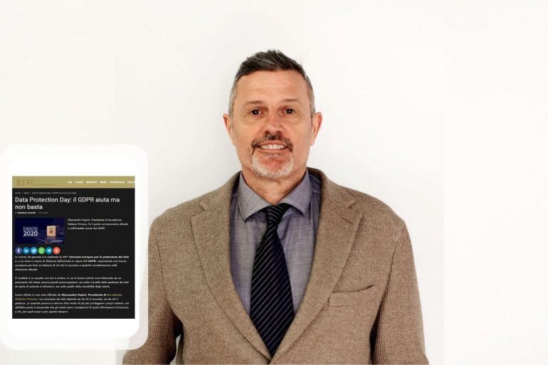 Alessandro Papini, Presidente di Accademia Italiana Privacy