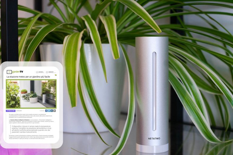 netatmo giardinaggio