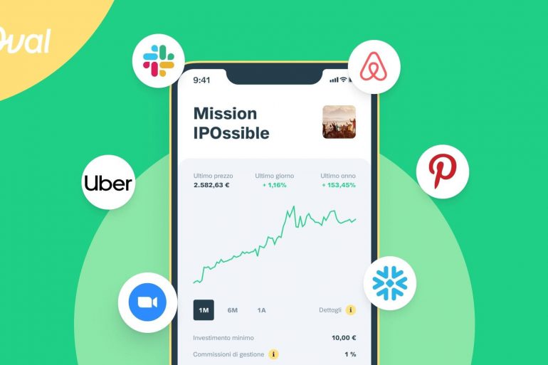 Oval lancia Mission IPOssible il prodotto investe aziende quotate in borsa