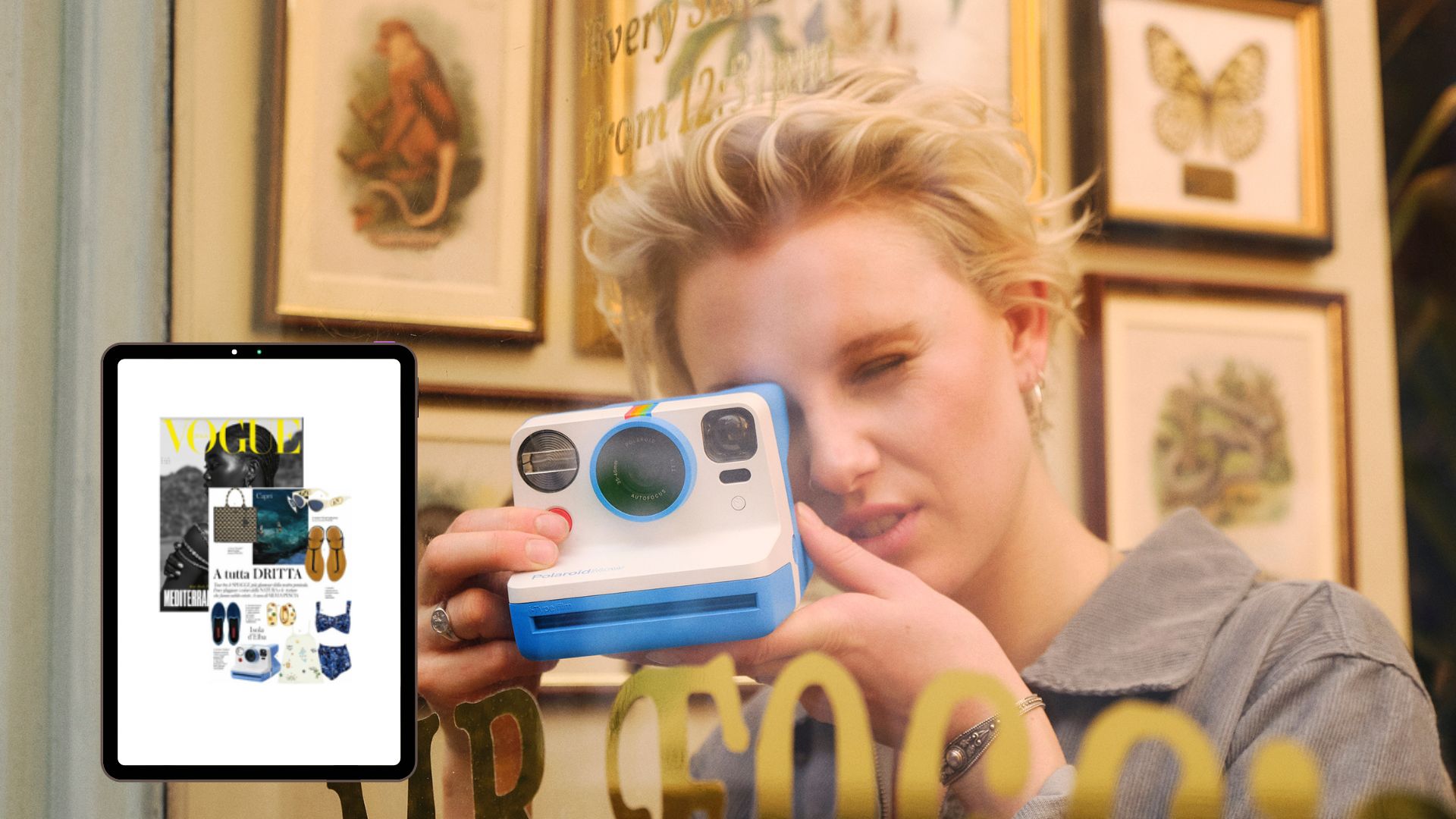 Supporto Per Manubrio Polaroid Per Fotocamera Cube – Fissaggio Rapido In Gomma E Plastica, Adatto A Tubi Da 1"