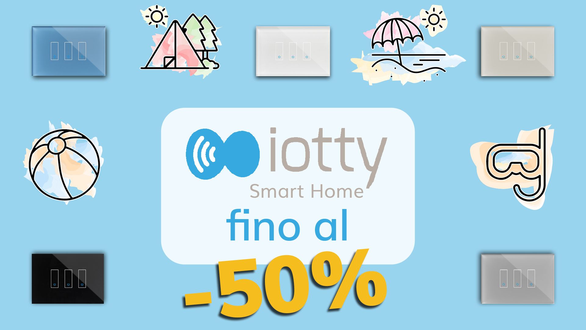 Promozione iotty, l'azienda celebra l'estate sul suo