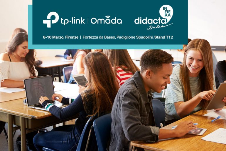 Le soluzioni TP-Link per la scuola 4.0 in mostra a Didacta 2023