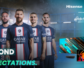 Hisense celebra il terzo anno con il Paris Saint-Germain