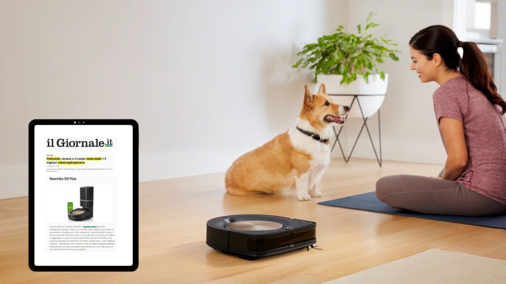 Roomba S9+ impara a conoscere la casa e pulisce rispondendo ai comandi vocali