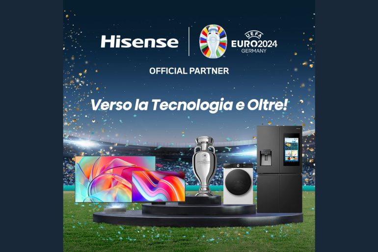 Hisense rinnova la partnership con UEFA per EURO 2024