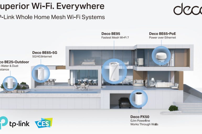 A CES 2024 TP-Link presenta una innovativa gamma di dispositivi con standard Wi-Fi 7