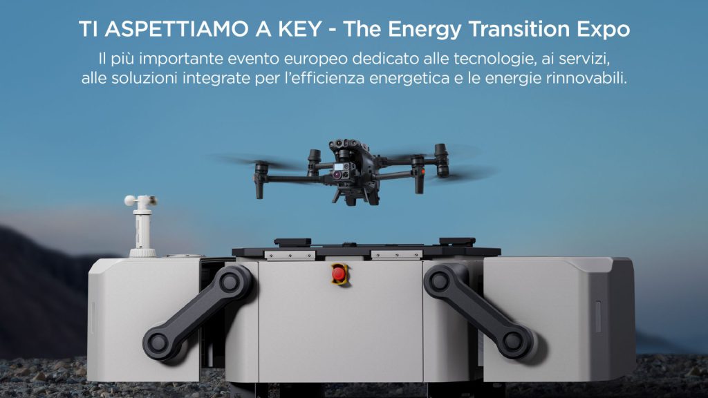 DJI Enterprise debutta a KEY - The Energy Transition Expo a Rimini