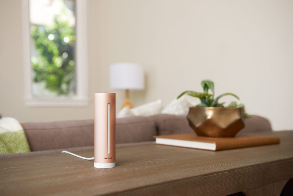 Netatmo monitora in tempo reale i parametri chiave della qualità dell’aria per una casa più sana