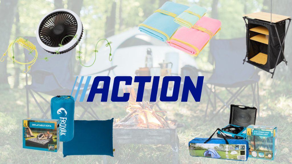 Campeggiare è più facile e green con Action soluzioni pratiche per ogni avventura outdoor