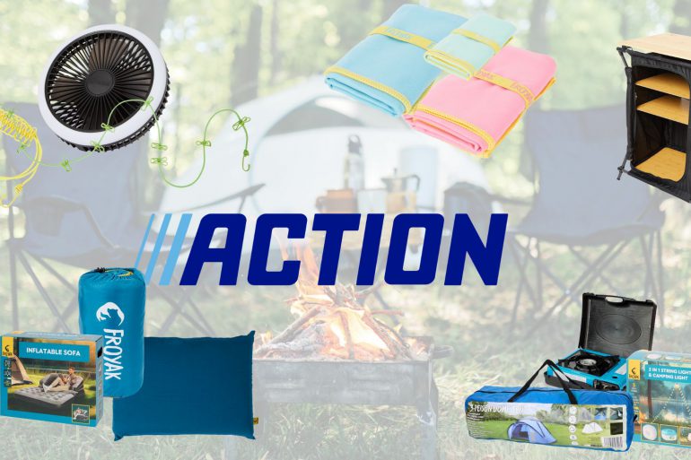 Campeggiare è più facile e green con Action soluzioni pratiche per ogni avventura outdoor