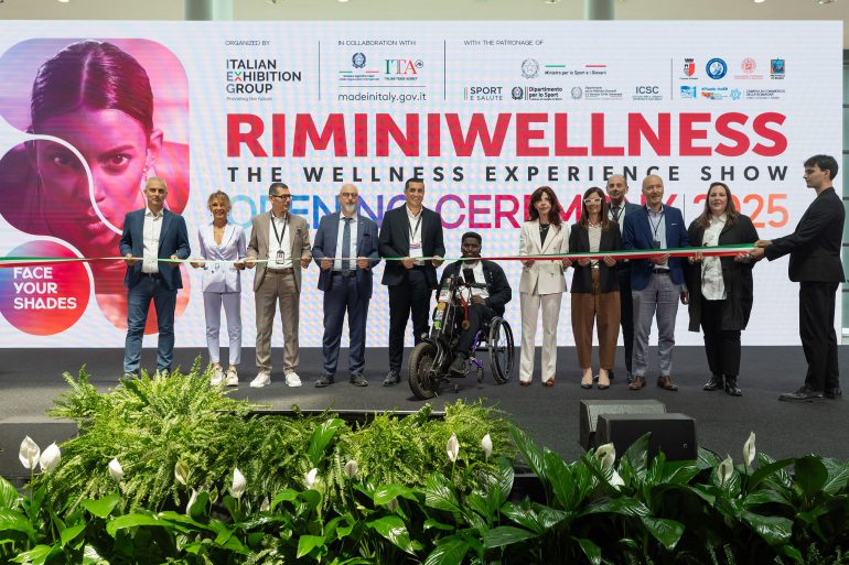 Inaugurata RiminiWellness 2025, in fiera e sulla riviera fino a domenica