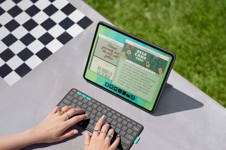 Logitech lancia Flip Folio, la nuova custodia per iPad con tastiera integrata