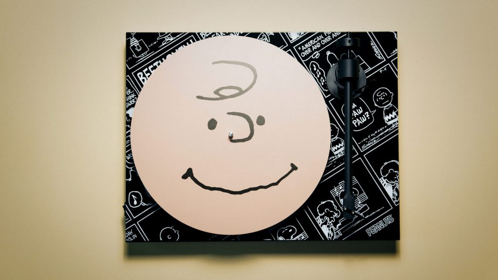 Audiogamma, giradischi Peanuts Turntable come tributo a Schulz