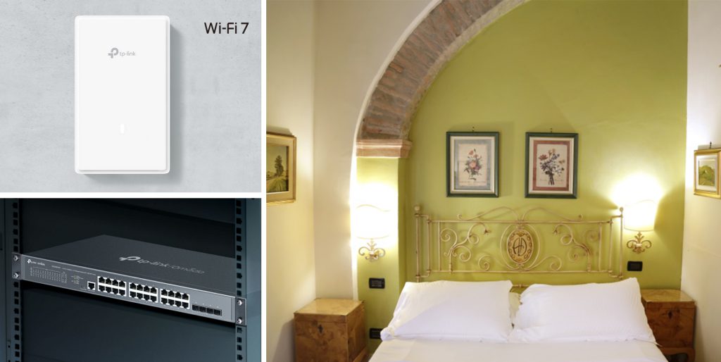 Omada by TP-Link trasforma la rete dell'Albergo delle Drapperie di Bologna