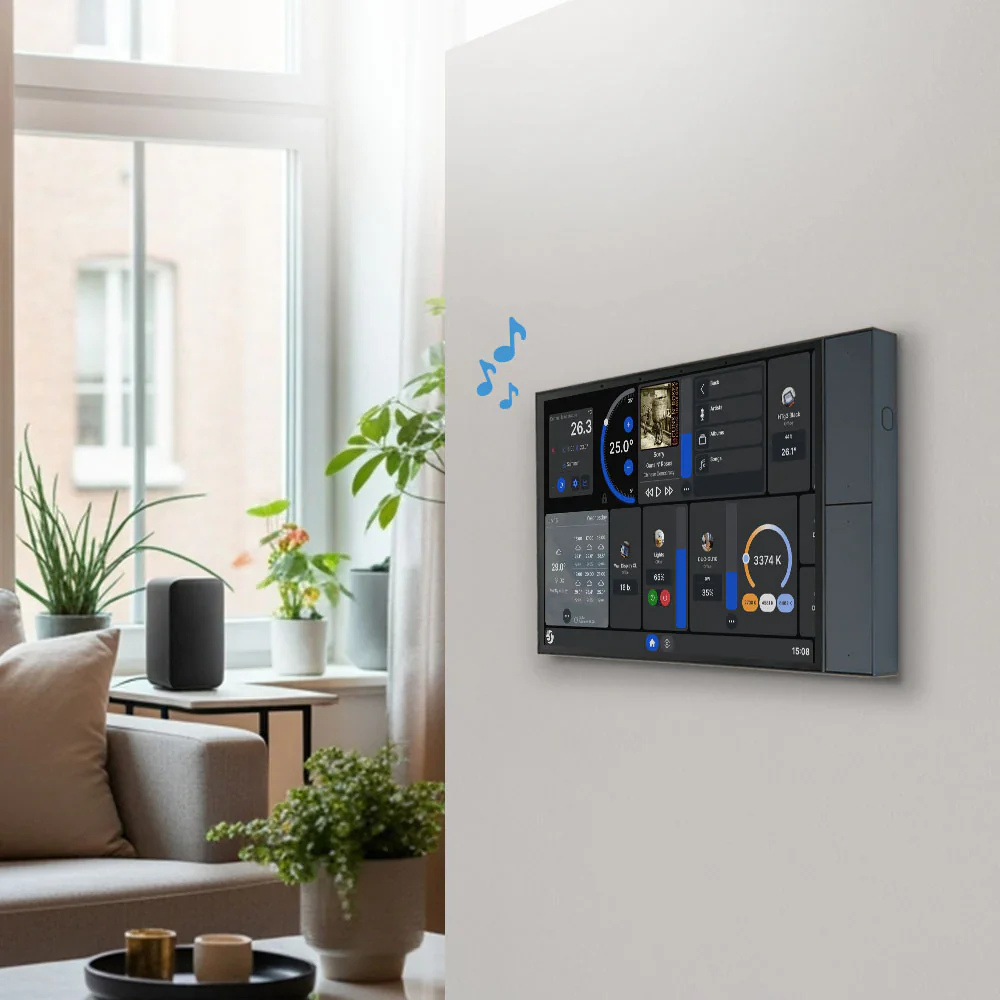 Shelly Wall Display XL: controllo smart home semplice e completo