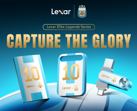 Lexar celebra la passione per il calcio argentino con i nuovi dispositivi Elite Legends Series